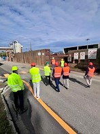 L’assessore regionale Thomas De Luca in visita al TMB di Foligno